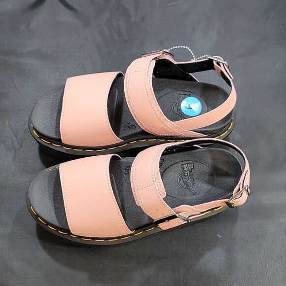 BRAND NEW DR MARTENS VOSS II ATHENA LEATHER STRAP PLATFORM SANDALS - Picture 9 of 16